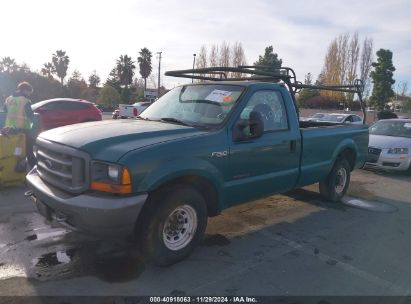 2000 FORD F-250 LARIAT/XL/XLT Green  Diesel 1FTNF20F2YED36705 photo #3