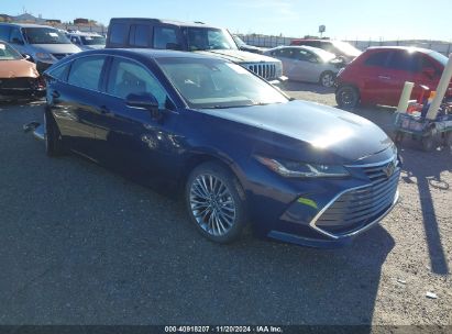 2019 TOYOTA AVALON LIMITED Dark Blue  Gasoline 4T1BZ1FB3KU034454 photo #1