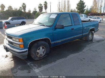 1997 CHEVROLET C1500 FLEETSIDE Green  Gasoline 1GCEC19R1VE155655 photo #3