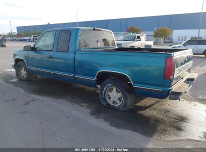 1997 CHEVROLET C1500 FLEETSIDE Green  Gasoline 1GCEC19R1VE155655 photo #4