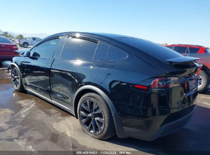 2022 TESLA MODEL X PLAID TRI MOTOR ALL-WHEEL DRIVE Black  Electric 7SAXCBE69NF349507 photo #4