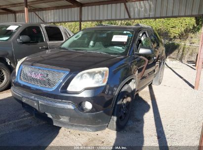 2012 GMC ACADIA SLE Black  Gasoline 1GKKRPED1CJ136921 photo #3