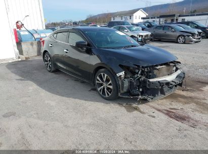 2016 NISSAN MAXIMA 3.5 S Black  Gasoline 1N4AA6AP0GC906258 photo #1