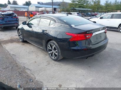 2016 NISSAN MAXIMA 3.5 S Black  Gasoline 1N4AA6AP0GC906258 photo #4