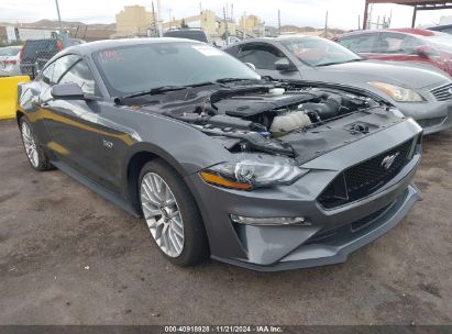 2022 FORD MUSTANG GT PREMIUM Gray  Gasoline 1FA6P8CF2N5134450 photo #1