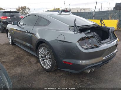 2022 FORD MUSTANG GT PREMIUM Gray  Gasoline 1FA6P8CF2N5134450 photo #4