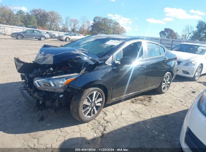 2021 NISSAN VERSA SV XTRONIC CVT Black  Gasoline 3N1CN8EV0ML891260 photo #3