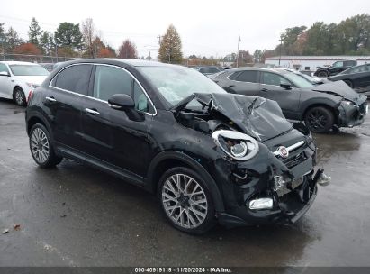 2017 FIAT 500X LOUNGE FWD Black  Gasoline ZFBCFXDBXHP516873 photo #1