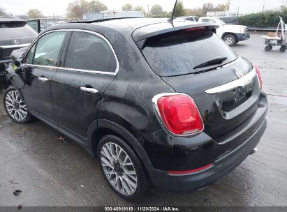 2017 FIAT 500X LOUNGE FWD Black  Gasoline ZFBCFXDBXHP516873 photo #4