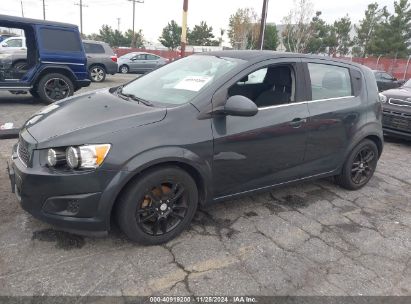 2014 CHEVROLET SONIC LT AUTO Black  Gasoline 1G1JC6SG6E4154326 photo #3