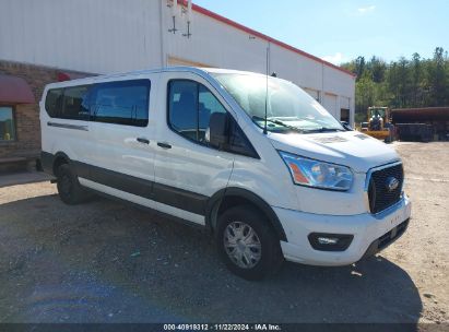 2022 FORD TRANSIT-350 PASSENGER VAN XLT White  Gasoline 1FBAX2Y80NKA83922 photo #1