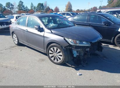 2013 HONDA ACCORD EX-L Gray  Gasoline 1HGCR2F83DA167269 photo #1