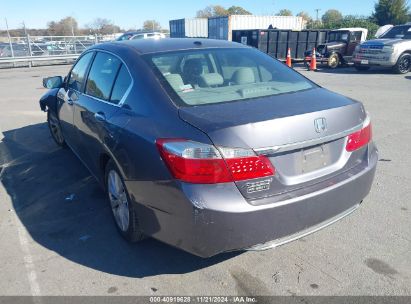 2013 HONDA ACCORD EX-L Gray  Gasoline 1HGCR2F83DA167269 photo #4