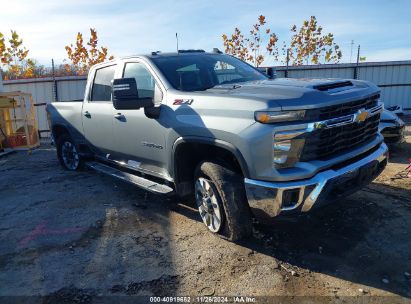 2024 CHEVROLET SILVERADO 2500HD 4WD  STANDARD BED LT Gray  Diesel 2GC4YNEY8R1149697 photo #1