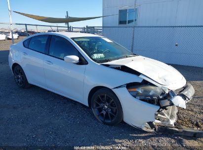 2015 DODGE DART SE White  Gasoline 1C3CDFAAXFD311064 photo #1