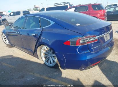 2016 TESLA MODEL S Blue  Electric 5YJSA1E21GF175990 photo #4