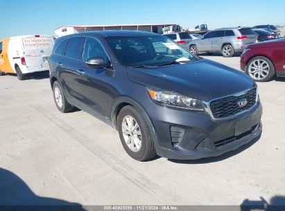 2019 KIA SORENTO 3.3L LX Black  Gasoline 5XYPGDA5XKG448335 photo #1