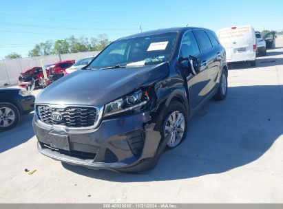 2019 KIA SORENTO 3.3L LX Black  Gasoline 5XYPGDA5XKG448335 photo #3