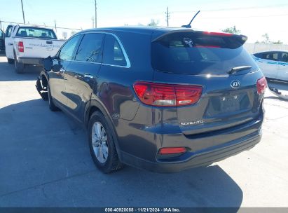 2019 KIA SORENTO 3.3L LX Black  Gasoline 5XYPGDA5XKG448335 photo #4