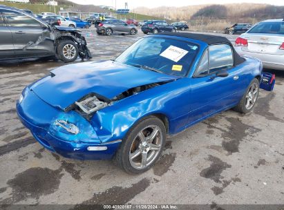 1990 MAZDA MX-5 MIATA Blue  Gasoline JM1NA3510L0155853 photo #3