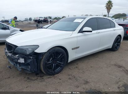 2012 BMW 750LI XDRIVE White  Gasoline WBAKC8C51CC435454 photo #3