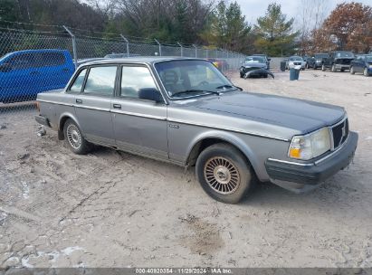 1987 VOLVO 244 DL/GL Gray  Gasoline YV1AX8849H1246003 photo #1