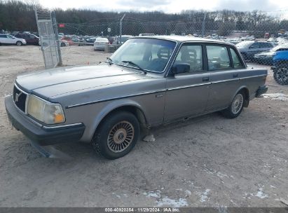 1987 VOLVO 244 DL/GL Gray  Gasoline YV1AX8849H1246003 photo #3