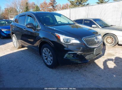 2018 BUICK ENVISION ESSENCE Black  Gasoline LRBFX1SA0JD083519 photo #1