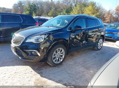 2018 BUICK ENVISION ESSENCE Black  Gasoline LRBFX1SA0JD083519 photo #3