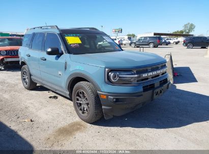 2022 FORD BRONCO SPORT BIG BEND Light Blue  Gasoline 3FMCR9B6XNRD82422 photo #1