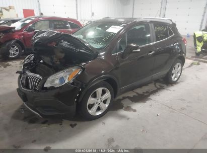 2016 BUICK ENCORE Black  Gasoline KL4CJASB9GB740315 photo #3