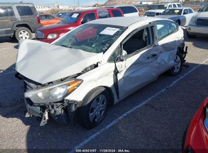 2015 KIA FORTE LX White  Gasoline KNAFK4A65F5364115 photo #3