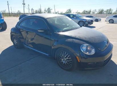 2014 VOLKSWAGEN BEETLE 1.8T Black  Gasoline 3VWJ17ATXEM636977 photo #1