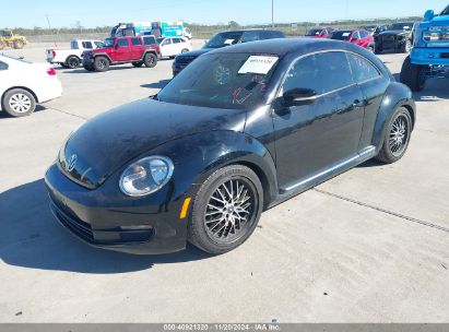 2014 VOLKSWAGEN BEETLE 1.8T Black  Gasoline 3VWJ17ATXEM636977 photo #3