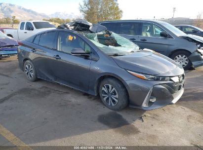 2017 TOYOTA PRIUS PRIME ADVANCED Gray  Hybrid JTDKARFP0H3062443 photo #1