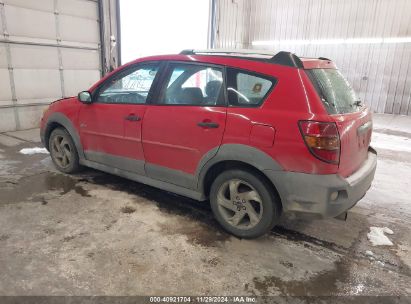 2005 PONTIAC VIBE Red  Gasoline 5Y2SL62864Z425892 photo #4