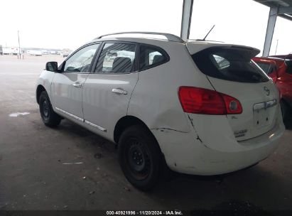 2014 NISSAN ROGUE SELECT S White  Gasoline JN8AS5MV7EW720566 photo #4