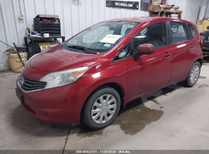 2014 NISSAN VERSA NOTE S PLUS Red  Gasoline 3N1CE2CP5EL434673 photo #3