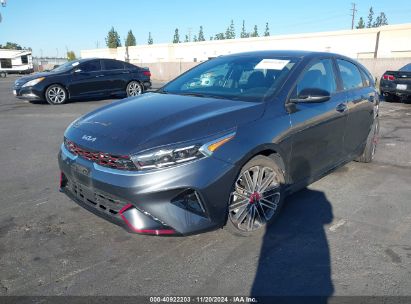 2023 KIA FORTE GT Gray  Gasoline 3KPF44AC6PE638155 photo #3