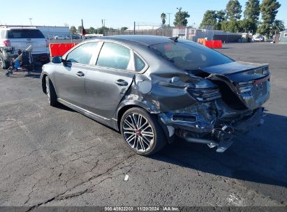 2023 KIA FORTE GT Gray  Gasoline 3KPF44AC6PE638155 photo #4