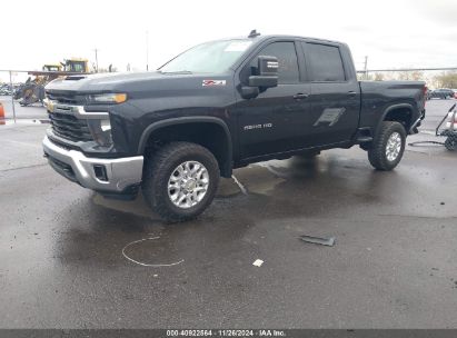 2024 CHEVROLET SILVERADO 2500HD 4WD  STANDARD BED LT Black  Diesel 1GC4YNEY1RF197440 photo #3