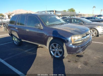 2007 CHEVROLET TRAILBLAZER LS Dark Blue  Gasoline 1GNDS13S772176421 photo #1