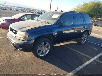 2007 CHEVROLET TRAILBLAZER LS Dark Blue  Gasoline 1GNDS13S772176421 photo #3