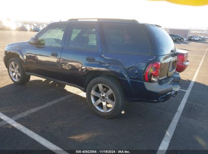 2007 CHEVROLET TRAILBLAZER LS Dark Blue  Gasoline 1GNDS13S772176421 photo #4