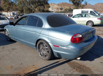 2005 JAGUAR S-TYPE 3.0L V6 Blue  Gasoline SAJWA01T95FN50612 photo #4