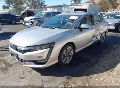 2019 HONDA CLARITY PLUG-IN HYBRID Silver  Hybrid JHMZC5F15KC005660 photo #3