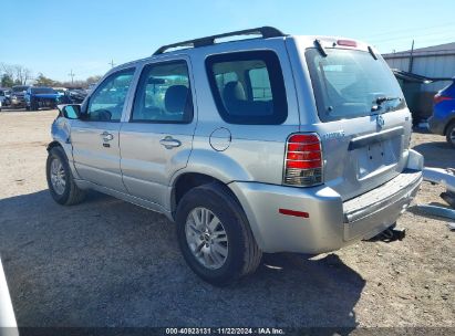 2005 MERCURY MARINER CONVENIENCE Silver  Gasoline 4M2YU57Z45DJ24601 photo #4