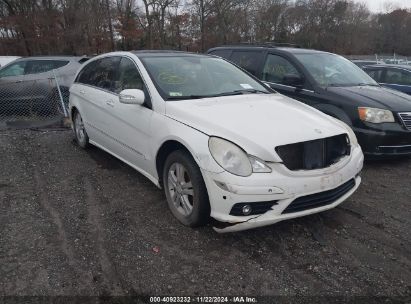 2008 MERCEDES-BENZ R 350 4MATIC White  Gasoline 4JGCB65EX8A083114 photo #1