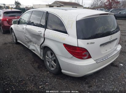 2008 MERCEDES-BENZ R 350 4MATIC White  Gasoline 4JGCB65EX8A083114 photo #4