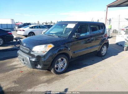 2011 KIA SOUL + Black  Gasoline KNDJT2A26B7244933 photo #3